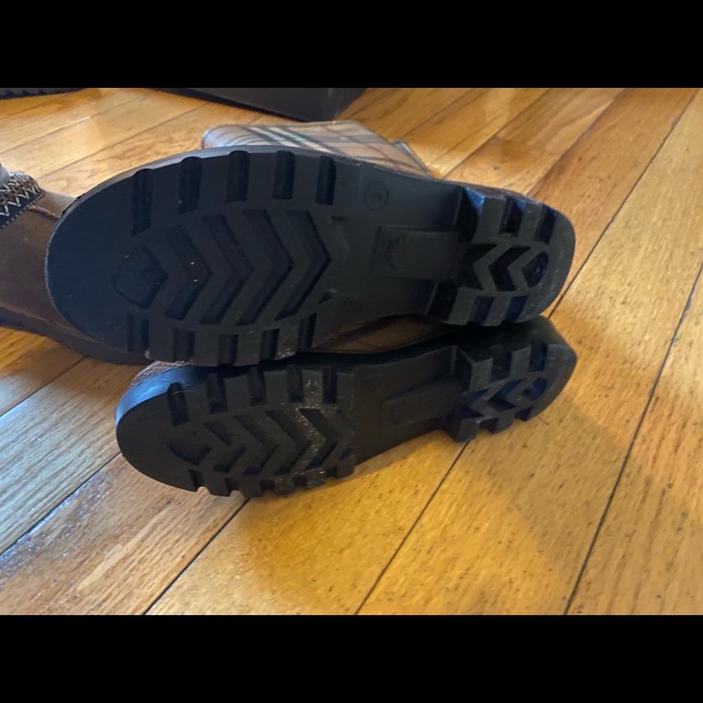 Authentic Burberry rain boots